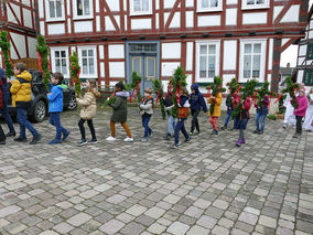 Palmsontag in St. Crescentius - Beginn der Heiligen Woche (Foto: Karl-Franz Thiede)